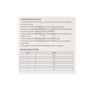 Vente en gros <span class=keywords><strong>de</strong></span> discount fournisseur <span class=keywords><strong>de</strong></span> grattage impression numérique gagner <span class=keywords><strong>des</strong></span> billets <span class=keywords><strong>de</strong></span> loterie personnalisés à gratter - Product Image 3