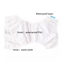 Happy Flute – couche de natation imperméable, réutilisable, lavable, pour bébé, vente en gros