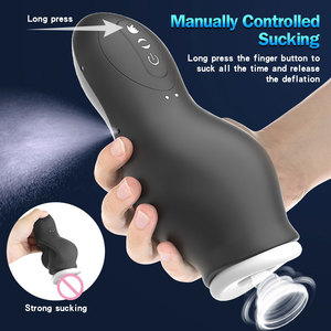 <strong>Automatic</strong> Oral Vaginal <strong>Sex</strong> Toy for <strong>Men</strong> <strong>Men's</strong> Masturbator Cup Machine Sucking Feature <strong>Male</strong> Oral Vibrator for <strong>Male</strong> Masturbation - Product Image 1