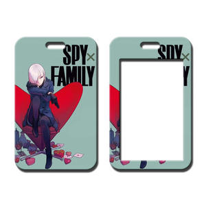 Sac à cartes en plastique ABS, 39 modèles, porte-cartes, personnage Anya, impression HD, étui pour cartes bancaires d'identité - Product Image 3