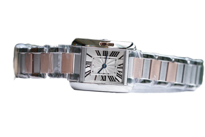 High Quality Business <b>Mechanical</b> <b>Watch</b> Women Leather Strap Sapphire Crystal Dial 30mm Pointer Hands 10m Water for Cartieres - Product Image 4