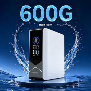 Sistema di Osmosi Inversa Senza Serbatoio a 4 Stadi con Membrana RO 806 T33, 600GPD 90L/h, Installazione Doppia, <span class=keywords><strong>Global</strong></span> <span class=keywords><strong>Water</strong></span> - Product Image 1