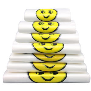 Sacs d'emballage de t-shirt de haute qualité taille personnalisée épaisseur de couleur vente en gros de sacs de t-shirt - Product Image 1