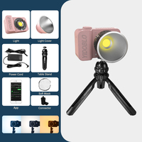 Contrôle d'application portable cob light photographie éclairage led 0-99% luminosité kit de fabrication vidéo 100w caméra photo accessoires