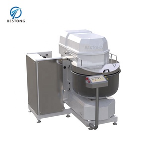 Heavy Duty 130L 200L 240L Grande Capacité Commercial Boulangerie Tilying Gâteau Pâte Mélangeur Pâte Spirale Mélangeur Horizontal Pâte Mélangeur - Product Image 3