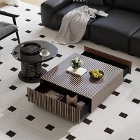 Table basse en marbre en gros, salon moderne, bureau à domicile, luxe, haute qualité, nouveau design de meubles
