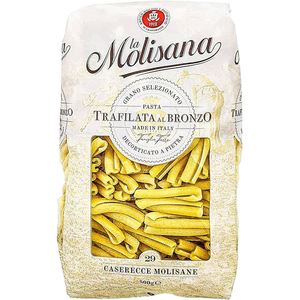 Pasta Caserecce di Grano Duro Artigianale Molisana, Confezione da 500g, 0701052, Pacco da 24 Pezzi - Product Image 1