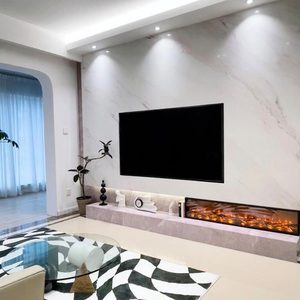 Chimenea <span class=keywords><strong>de</strong></span> calefacción eléctrica 3D Quema <span class=keywords><strong>de</strong></span> madera Chimenea <span class=keywords><strong>de</strong></span> 40 pulgadas Simulación Llama Tv <span class=keywords><strong>Pared</strong></span> Calefacción incorporada Chimenea eléctrica - Product Image 3