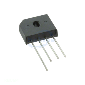 4-SIP, KBU KBU6M Diodes Buy Online Electronic Components Original - Product Image 1