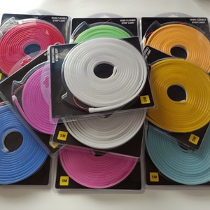 Đèn Dây Neon Địa Chỉ 8Mm Ws2812 16703 <span class=keywords><strong>IC</strong></span> Pixel PVC Chất Lượng Cao Giá Rẻ Nhất Mới - Product Image 3