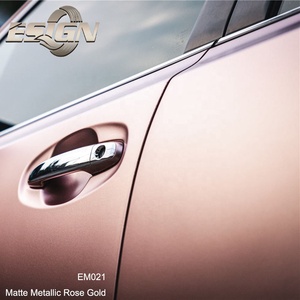 ไวนิลห่อรถยนต์ EM021เคลือบสีโรสโกลด์ - Product Image 4
