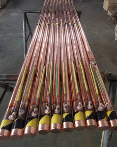 قطب تأريض أيونات النحاس النقي ، قطب تأريض أيوني كهروليتي مطلي بالنحاس ، قطب تأريض 50 * ، - Product Image 1