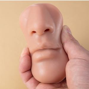 Modèle <span class=keywords><strong>de</strong></span> visage en silicone souple Gaby, nouveau design, faux piercing réel, modèle <span class=keywords><strong>de</strong></span> piercing artificiel, outil <span class=keywords><strong>de</strong></span> présentation, bijoux - Product Image 4