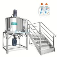 Mélangeur de liquides chimiques Guanyu 1000L, équipement de mélange de gel, cuve de mélange, machine à agiter et à mélanger, machine à fabriquer du savon liquide