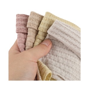 Sườn Vải Sợi Nhuộm Dệt Kim 67% Polyester 29% Nhân Tạo Bông Sọc Pit Bài Viết Vải - Product Image 2