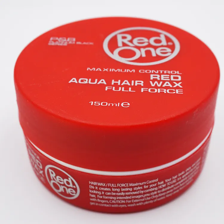 Private Label Afro amerikaner Haar wachs Produkte Farbe behandeltes Haar wachs für Mann Styling-Produkte