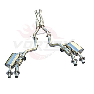 Escape Valvetronic de Acero Inoxidable 304 Vortex para Kia Stinger 3.3T V6 2018-2024, Silenciador Catback de Alto Rendimiento, Pulido Espejo - Product Image 1