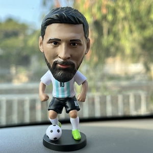 Phim Hoạt Hình Bobbleheads Thiết Kế Tùy Chỉnh Nhựa <span class=keywords><strong>New</strong></span> Messi Bobble Đầu Lưu Niệm Trang Trí Trong Nhà Nhân Tạo Ảnh Hiển Thị Thủ Công Mỹ Nghệ Sơn - Product Image 6