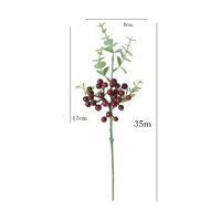 YL Groothandel Kunstfruit 35cm Schuim Eco-vriendelijk Thanksgiving Kerst Bruiloft Huisdecoratie Bloemstuk