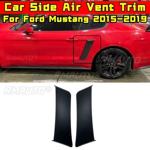 Car Side Bumper Air Intake Vent Splitte Accessories for Ford Mustang 2016-2023 Rear Bumper <b>Splitter</b> Cover Air Vent Trim Body Kit - Product Image 2