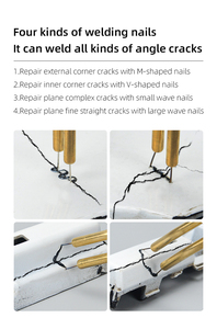 Kit <span class=keywords><strong>de</strong></span> Reparación <span class=keywords><strong>de</strong></span> Soldadura <span class=keywords><strong>de</strong></span> Plástico Portátil LK712, Pistola <span class=keywords><strong>de</strong></span> Soldadura <span class=keywords><strong>de</strong></span> Plástico, Máquina <span class=keywords><strong>de</strong></span> Soldar, 400 <span class=keywords><strong>Grapas</strong></span> - Product Image 3