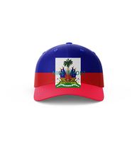 Casquette de baseball avec drapeau d'Haïti pour hommes et femmes, design réglable, idéale pour la randonnée, les voyages, la marche, le camping et les activités de plein air