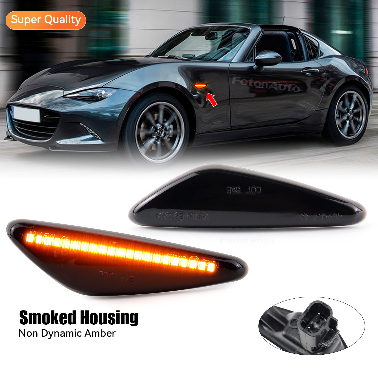 Super Calidad No Dynamic Black 02-0243