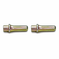 Rivet à contact à épaule en acier zingué de haute qualité, norme DIN, classe 4.8 et 6.8