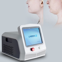 Appareil laser de raffermissement cutané 980+1470nm pour lifting facial par endolaser à fibres 300µm 400µm