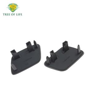 Volkswagen Passat Headlight Washer Nozzle Covers 3C0955110A LH 3C0955109A RH Plastic <b>Clip</b> On Front <b>Bumper</b> Trim - Product Image 2