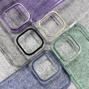 Per <span class=keywords><strong>iPhone</strong></span> <span class=keywords><strong>13</strong></span> pro max custodia per telefono trasparente opaca <span class=keywords><strong>con</strong></span> cornice per <span class=keywords><strong>fotocamera</strong></span> in metallo <span class=keywords><strong>Cover</strong></span> in acrilico per <span class=keywords><strong>iPhone</strong></span> 12 14 pro max - Product Image 5