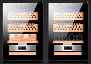 Humidores Electrónicos para Cigarros de Alta Calidad, Estantes de Madera de Cedro Español con Higrómetro Digital, Humidor para Cigarros - Product Image 4