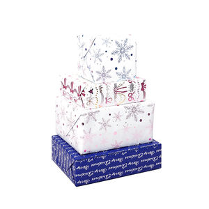 <b>Christmas</b> Gift <b>Wrapping</b> <b>Paper</b> Metallic <b>Paper</b> 43*300 cm <b>Luxury</b> Rolls <b>Paper</b> - Product Image 6