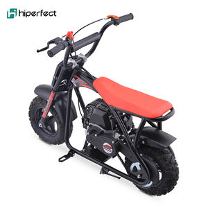 HIPERFECT Nouvelle Mini <span class=keywords><strong>Moto</strong></span> de Poche <span class=keywords><strong>50cc</strong></span> 52cc à Essence 2 Temps Tout-Terrain avec Frein à Disque Arrière et Certification CE - Product Image 4