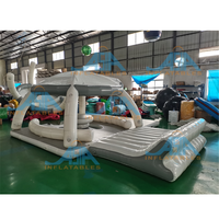 Plateforme aquatique gonflable, ponton flottant, quai flottant pour jet-ski, quai flottant pour jet-ski pour lac, piscine et mer