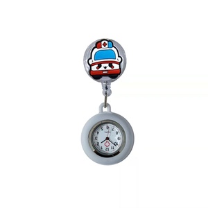 Nuevo Reloj de Bolsillo de Silicona Luminoso Retráctil con Dibujos Animados de Enfermera, Movimiento de Cuarzo, para Mujeres, Estudiantes, Uso en Exámenes - Product Image 6