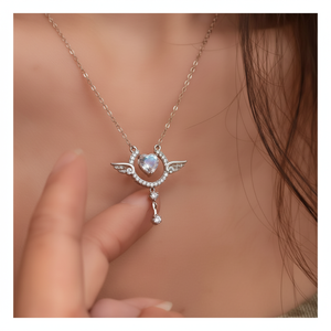 Moda di tendenza eleganti collane di perline Vintage con perle di luna collane a strati acriliche vendita calda all'ingrosso - Product Image 1