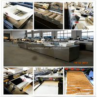 Machine à barres de collation automatique personnalisée, machine à fabriquer des barres de nougat aux cacahuètes et au sésame, machine à fabriquer des barres de protéines, ligne de production de coupe de granola