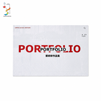 Impresión de Portafolios de Tapa Dura Personalizados con Diseño Creativo OEM, Impresión de Libros de Fotografía, Arte, Diseño, Presentación de Proyectos Cinematográficos