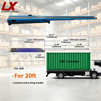 Convoyeur de manutention Lianxin pour remorques, convoyeur de transfert robuste pour le chargement et le déchargement de camions télescopiques