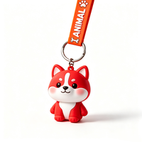 Fabrication en gros, conception gratuite, porte-clés en caoutchouc personnalisé promotionnel, logo en PVC souple 3D, écologique, durable