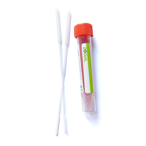 En plastique stérile jetable kit de sécurité écouvillon nasal test kit jetable écouvillon de transport tube <span class=keywords><strong>vtm</strong></span> - Product Image 3
