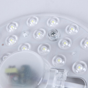 โมดูล LED แบบกลม 6W แสงวอร์มไวท์ 3500K AC 220V สำหรับใช้ภายในอาคาร อายุการใช้งาน 50000 ชม. CRI80 80lm/W 120 สามารถหรี่แสงได้ ใช่ - Product Image 3