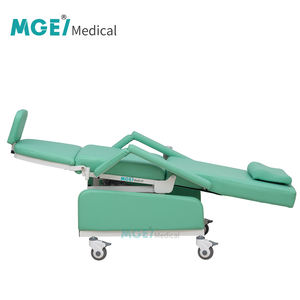 MGE-CW11 MEDIGE elektrikli mobil donör koleksiyonu transfüzyon kan alma bağış flebotomy Lab diyaliz koltuğu ev diyaliz - Product Image 4