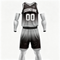 Maillot de basket personnalisé de haute qualité en mesh respirant brodé en taille plus