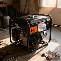 Petit groupe électrogène diesel 220V/380V pour usage domestique Générateur diesel extérieur monophasé/triphasé 5KW avec options 6KW 8KW 10KW