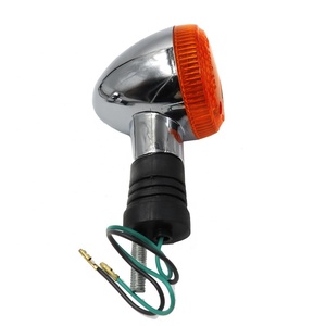 Indicatore di Direzione Anteriore Laterale per Moto Senlight, Compatibile con <span class=keywords><strong>Honda</strong></span> <span class=keywords><strong>Shadow</strong></span> e Suzuki Xf90 - Product Image 4