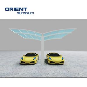 Kak — porte de garage de luxe, pupitre de garage, <span class=keywords><strong>2</strong></span> supports étanches en aluminium, pour stationnement, porte japonaise à inclinaison unique, 6x3m - Product Image 3