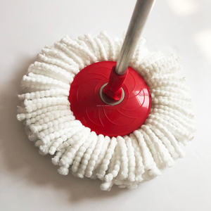 קל חיים יד עיתונות 360 מסתובב מיקרופייבר סמרטוט דלי מערכת להסרה ספינינג סל קל לסחוט קסם סמרטוט מסתובב רטוב - Product Image 3