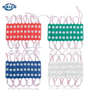 Módulo de luz LED para publicidad, módulo de luz de 12v, azul, rojo y blanco